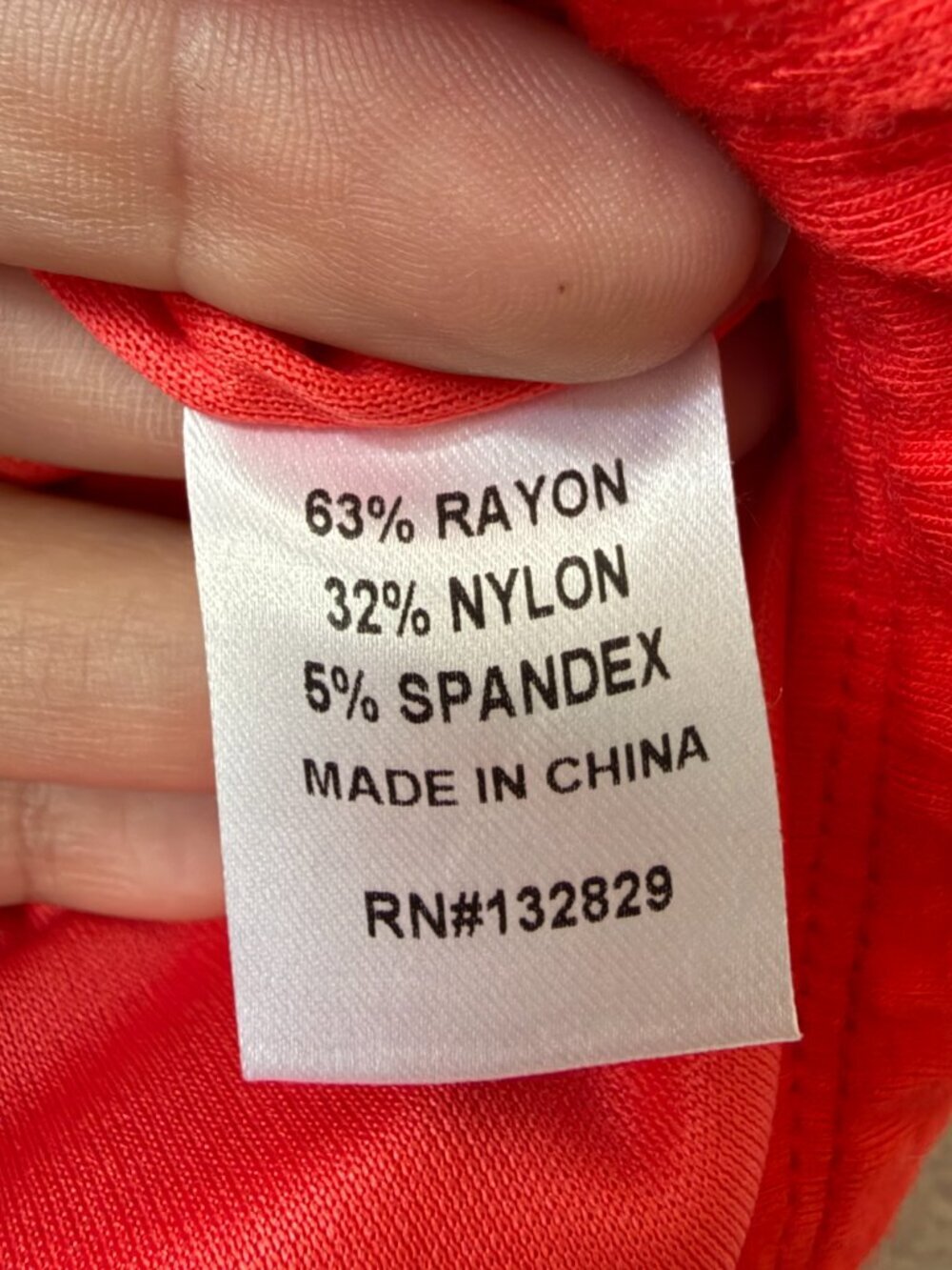 superdown Reece Halter Bodysuit in Red Size L - Picture 5 of 7